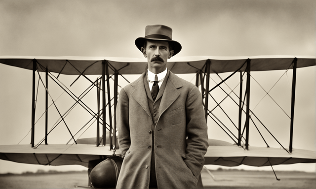 The pioneering achievement of the Wright brothers.