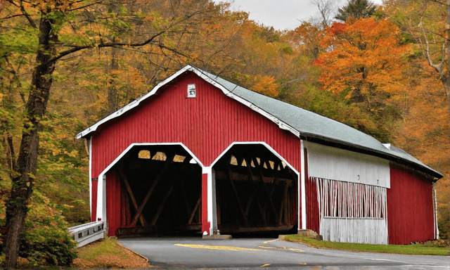 Connecticut's Timeless Beauty: Iconic Covered Bridges