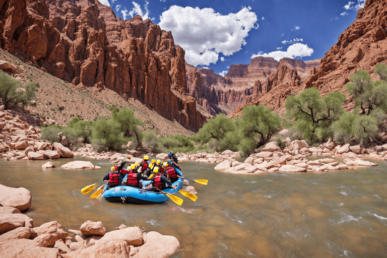 Thrilling Colorado River white-water rafting