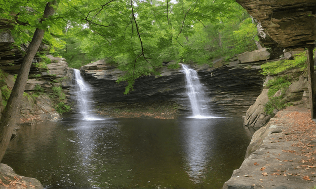 Lovers Leap State Park, Connecticut: Where Nature and Romance Converge - A Legendary Tale