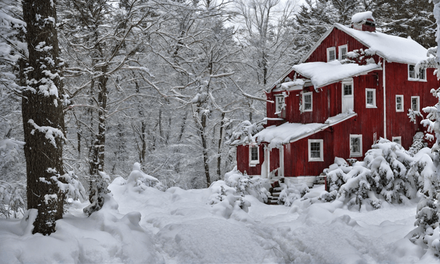 Maine's Chilly Winter Season
