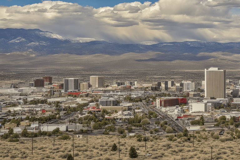 "The Biggest Little City in the World, Reno, Nevada, USA"
