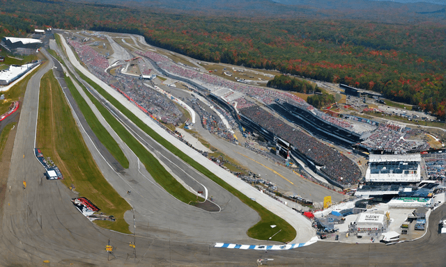 New Hampshire Motor Speedway during a thrilling race event