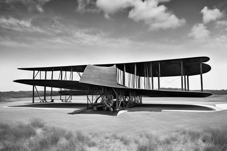 In Kill Devil Hills, NC, the Wright Brothers National Memorial honors their achievements and educates visitors.