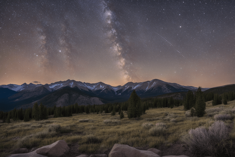 Embrace the Wilderness: Gaze at the Spectacular Night Sky in Remote Colorado