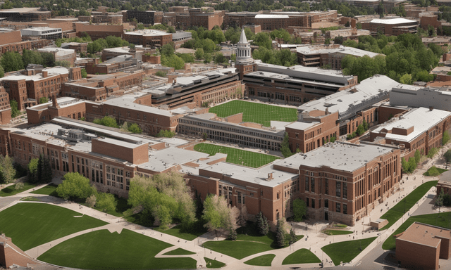 Breathtaking Scenery at University of Colorado