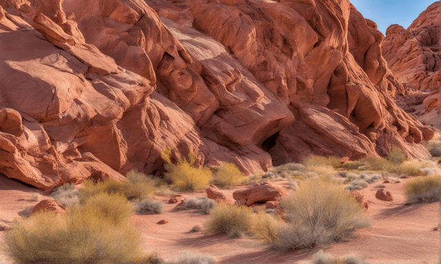 "The stunning natural wonderland of Valley of Fire State Park in Nevada."