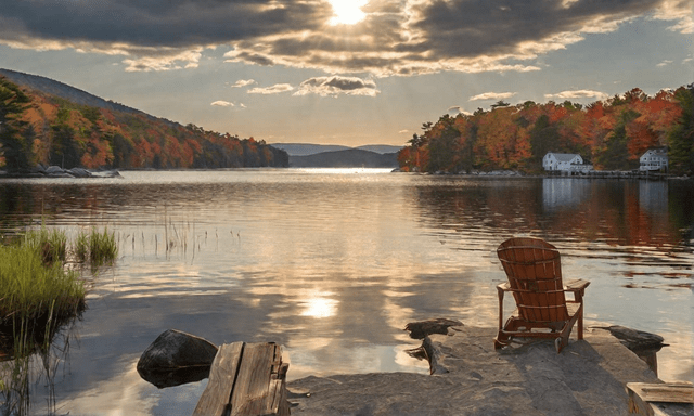 Abundance of Natural Lakes in Picturesque New Hampshire!