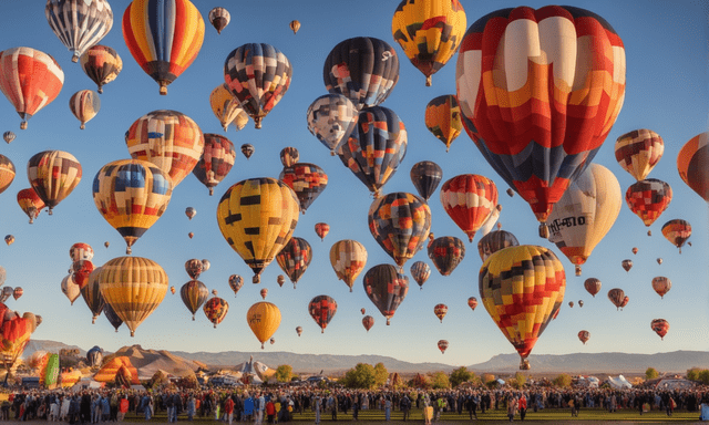 New Mexico's Spectacular Balloon Festival Celebration