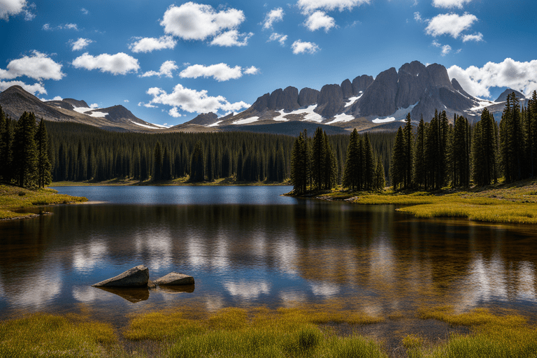 Bierstadt Lake in Rocky Mountain Park
