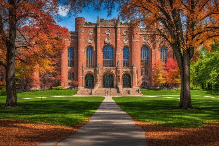 Iconic Campus Landmarks at Michigan State University