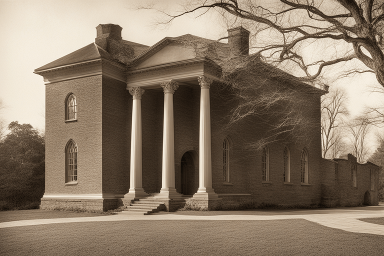 Duke University's beginnings: 1838, Brown's Schoolhouse