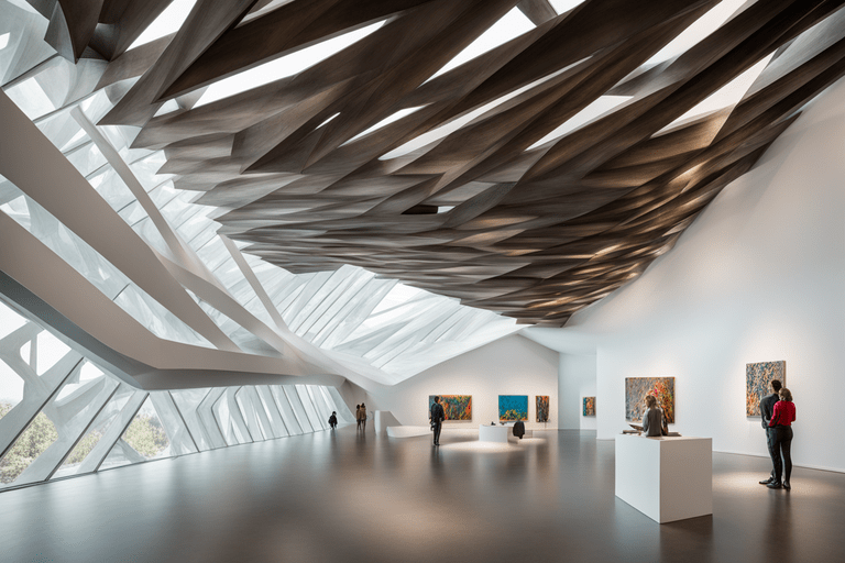 Architectural masterpiece: Eli and Edythe Broad Art Museum at Michigan State University.