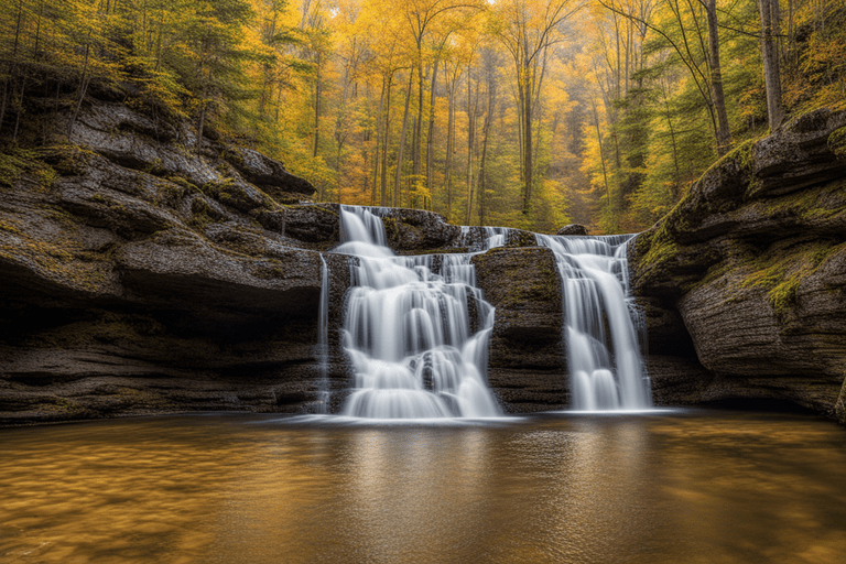 Discovering Michigan's Eastern Region Waterfalls – Nature's Hidden Gems.