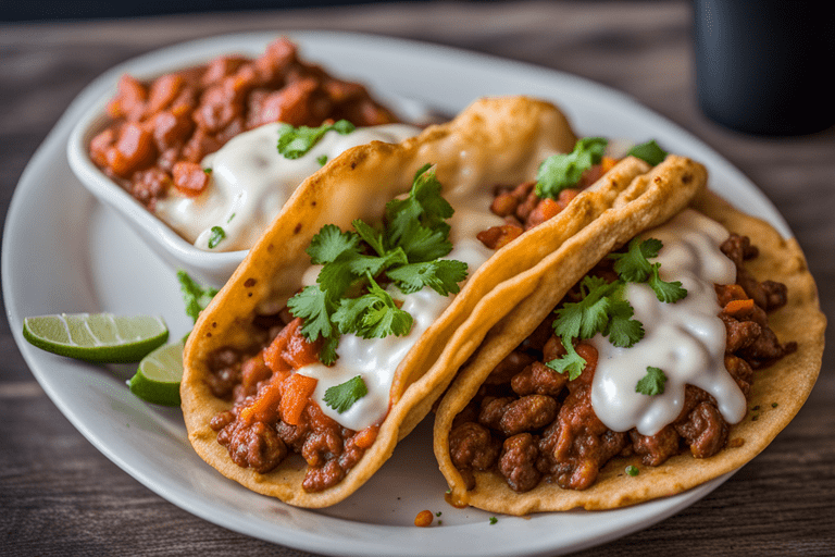 Delicious South Dakota Indian Tacos, a unique culinary delight combining Native American flavors with a modern twist.