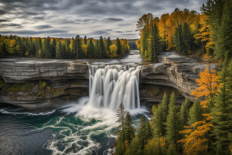 Exploring the Majestic Waterfalls of Michigan's Lower Peninsula