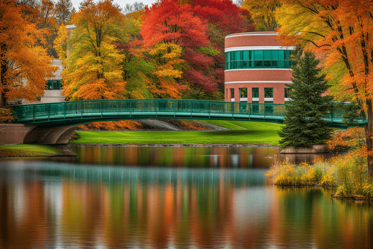 Michigan State University's scenic charm and fun facts.