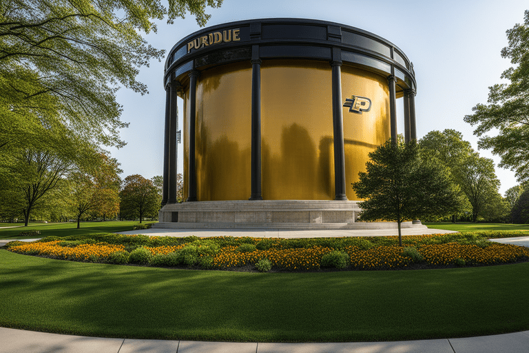 Purdue's colossal 'World's Largest Drum' – a fun fact on campus!