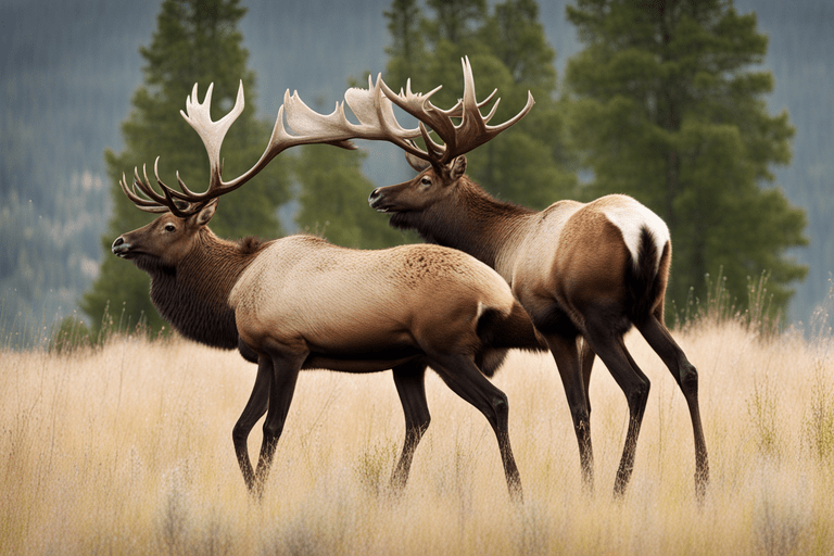 Rocky Mountain Park shelters diverse wildlife: majestic elk, graceful mule deer, elusive moose.