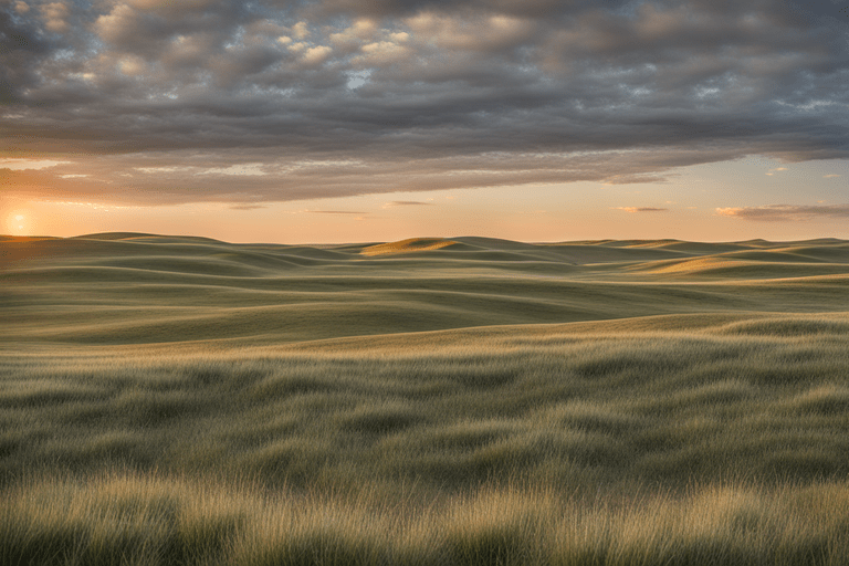 Captivating Photograph of South Dakota's Lush Green Landscape