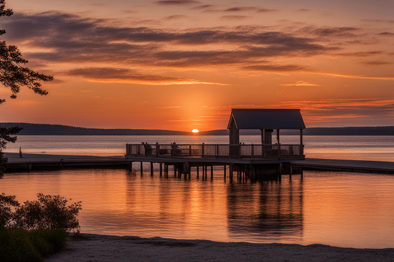 Glen Arbor, Michigan's Enchanting Sunset Love