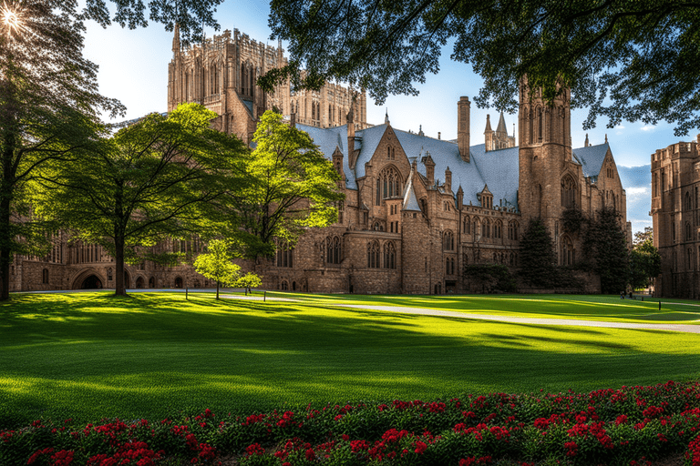 BU's historic campus showcases rich heritage & architectural beauty.