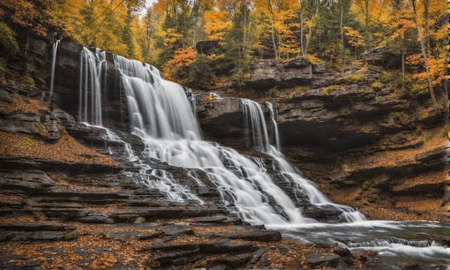 Unveil the Enchanting Beauty of Michigan's Waterfalls in Its Breathtaking Landscape