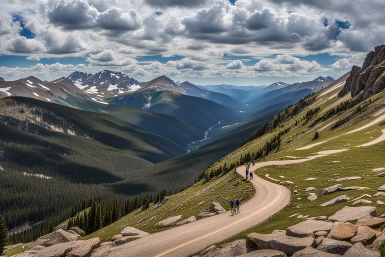 Explore Rockies via Trail Ridge Road, an exhilarating journey!