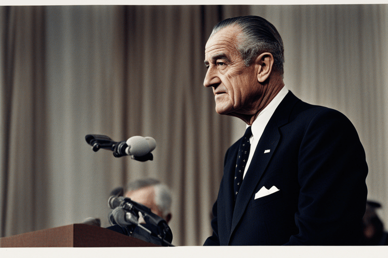 Texan President LBJ, known for 'Great Society' reforms and strong civil rights advocacy, proudly graduated from Texas State University. 