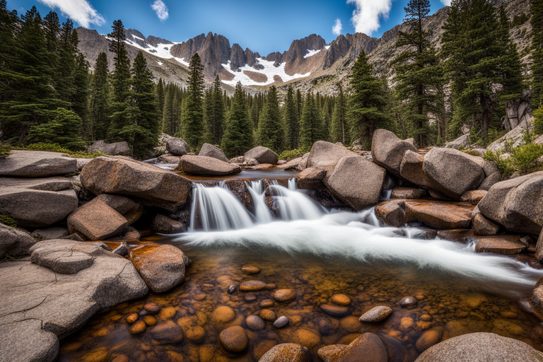 Wild beauty unfolds: Rocky Mountain Park's Wild Basin enchants with nature's allure.