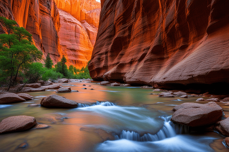 Stunning Zion National Park scenery reveals natural facts."