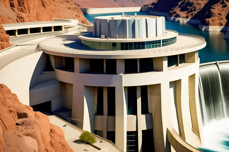 Hoover Dam, an Art Deco gem, blends engineering brilliance with stunning design. Discover the marvel in every detail!