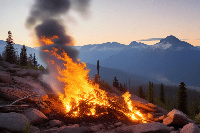 Captivating sight: Rocky Mountain's Fire Ecology