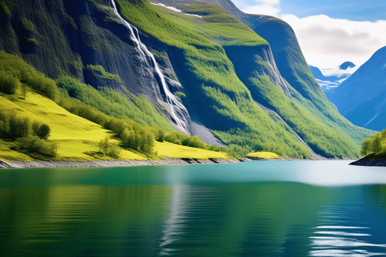 Stunning fjords in Kenai Fjords National Park.