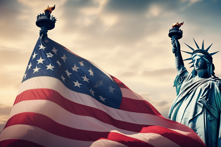 Statue of Liberty: French gift symbolizing American freedom. Fun fact: Designed by Bartholdi.