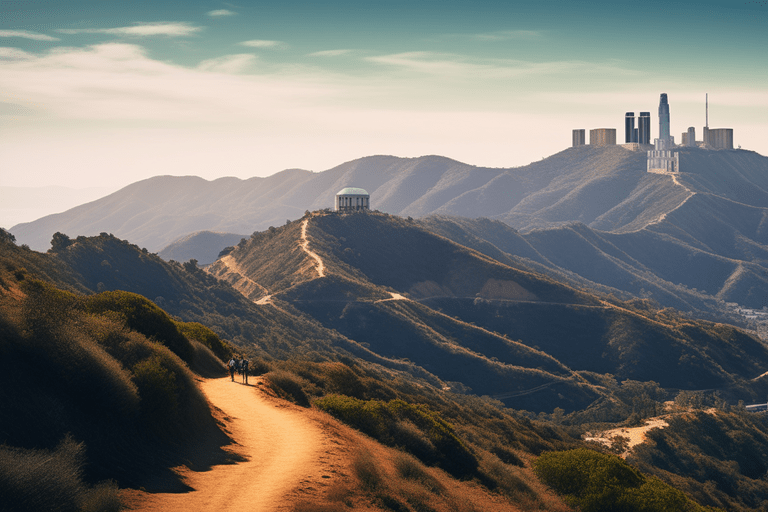 Hollywood Sign hike routes & viewpoints offer stunning perspectives of this iconic landmark