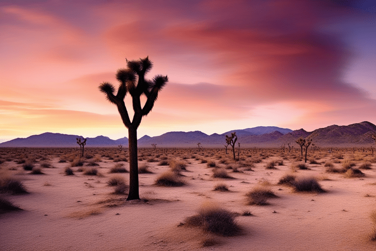 Joshua Tree NP: Fusion of Mojave & Colorado Deserts' Beauty.