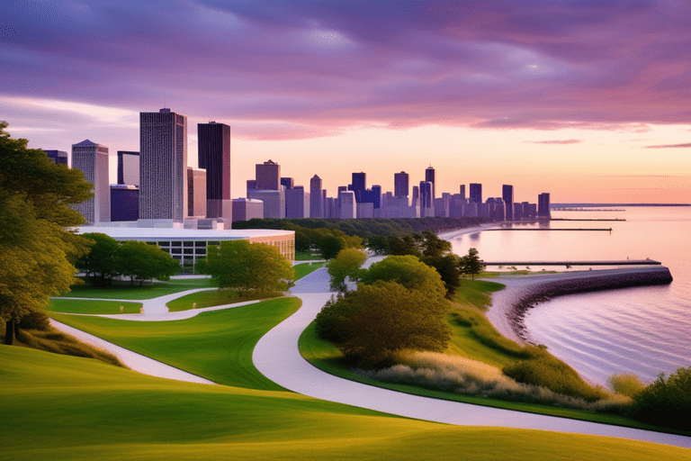 Northwestern in Evanston, Illinois, boasts a stunning lakeside location.