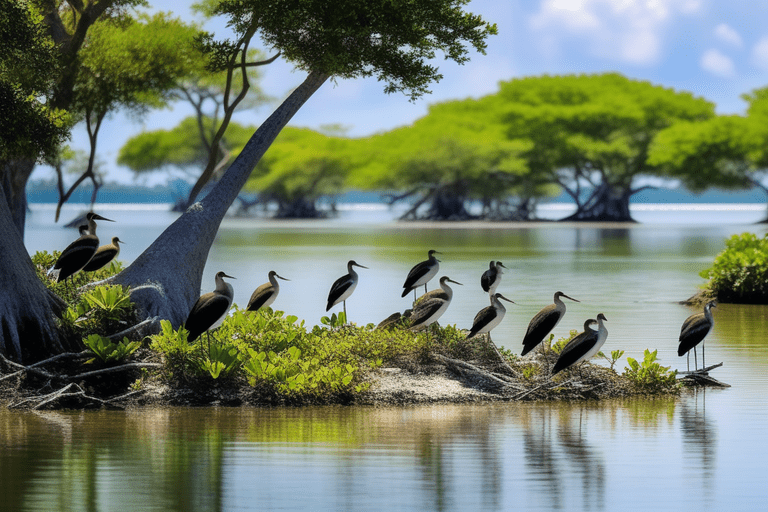 Biscayne National Park Avian Paradise: Home to diverse bird species. Fun Facts Await!