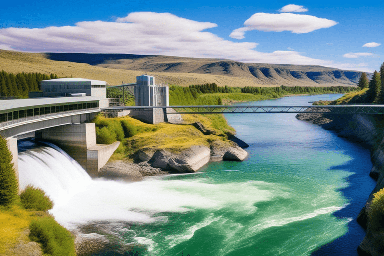 Snake River's dams power the region, aiding significant energy production.