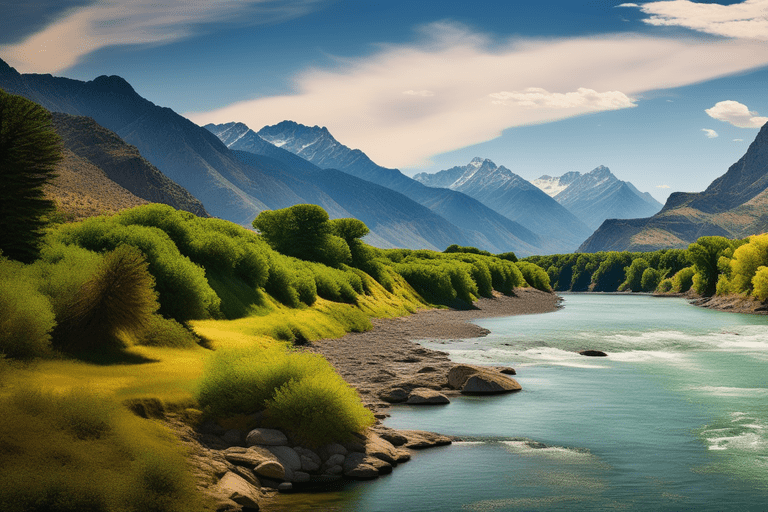 Scenic Facts: Snake River offers a breathtaking view, showcasing nature's beauty and serene landscapes.