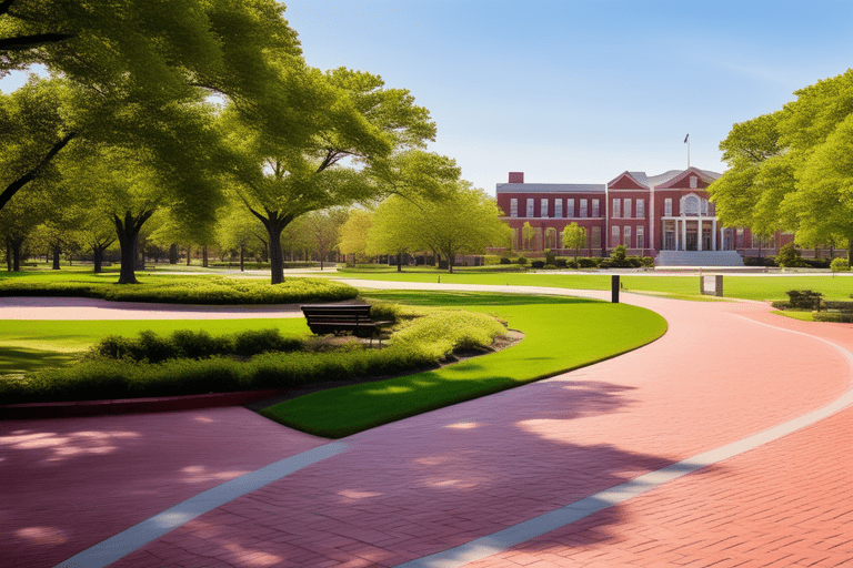 Fun Facts: Morgan University Campus shines in a stunning image capturing its beauty.