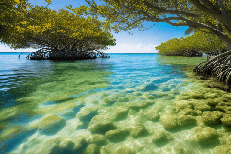 Park's mangroves: vital fish nurseries on coastlines.