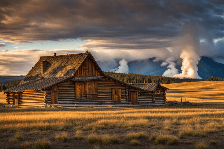 Yellowstone's historic sites: nature's ancient tales.
