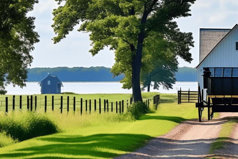 Explore the serene Amish countryside of Delaware, where timeless communities embrace a pure, untouched lifestyle.