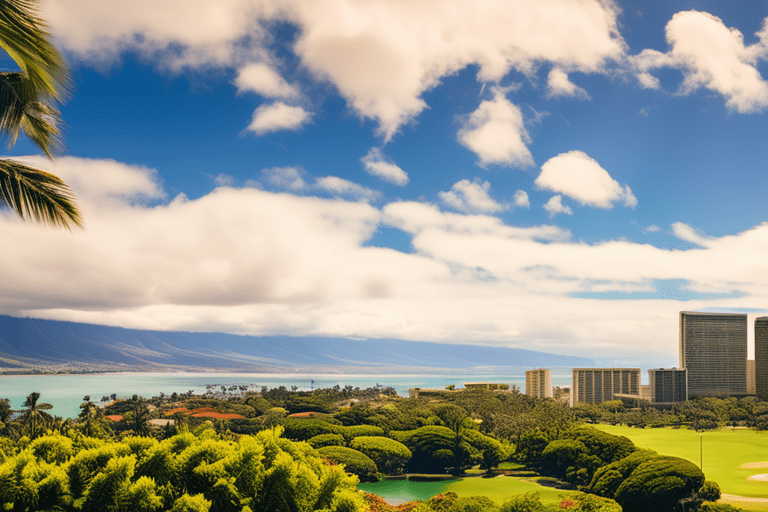 Explore the stunning views of Honolulu, Hawaii, with added fun facts for an enriching experience.