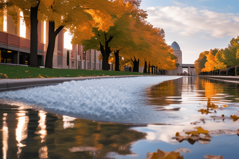 Fun facts: Stunning Ohio State University view.