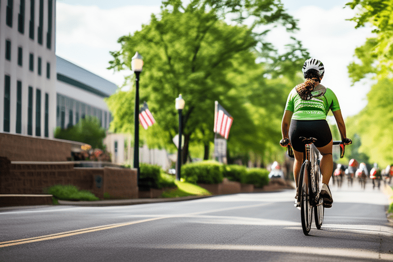 Annual Pelotonia charity ride supporting cancer research.