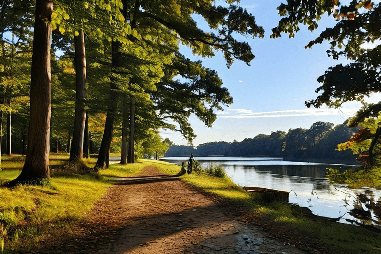 Neuse River Trail: Scenic path along nature's beauty.